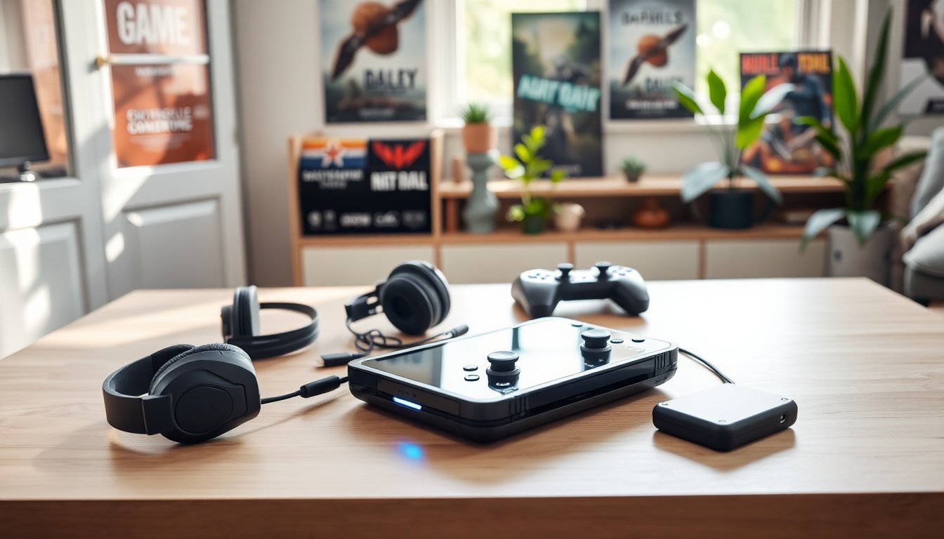 Explore Cutting-Edge Handheld Gaming Consoles and Must-Have Accessories
