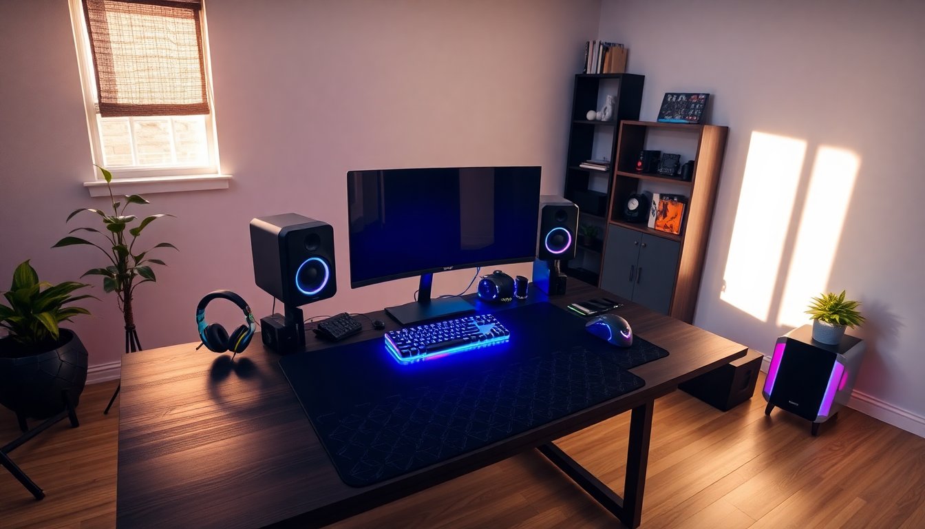 The Ultimate Guide to RGB Gaming Desk Setups: Balancing Style and Functionality