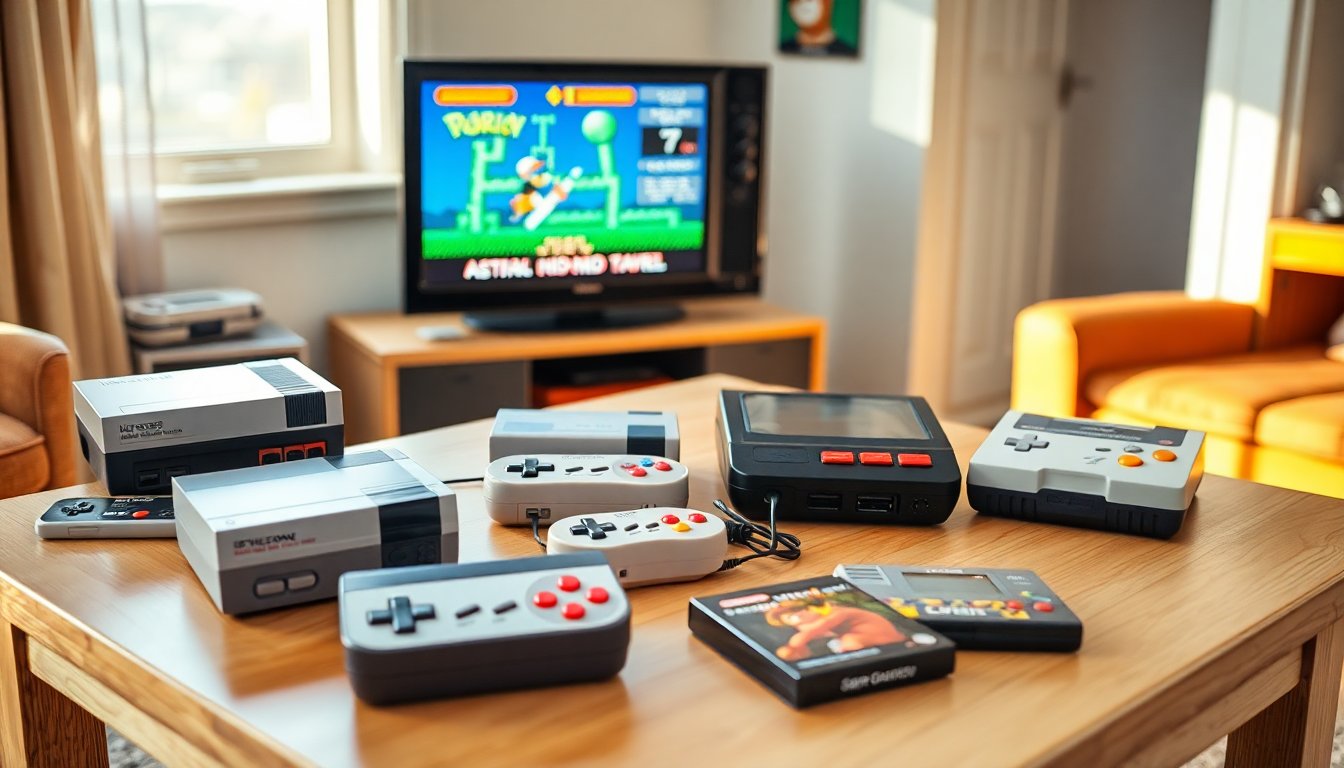 Ultimate Retro Gaming Consoles to Relive Classic Moments