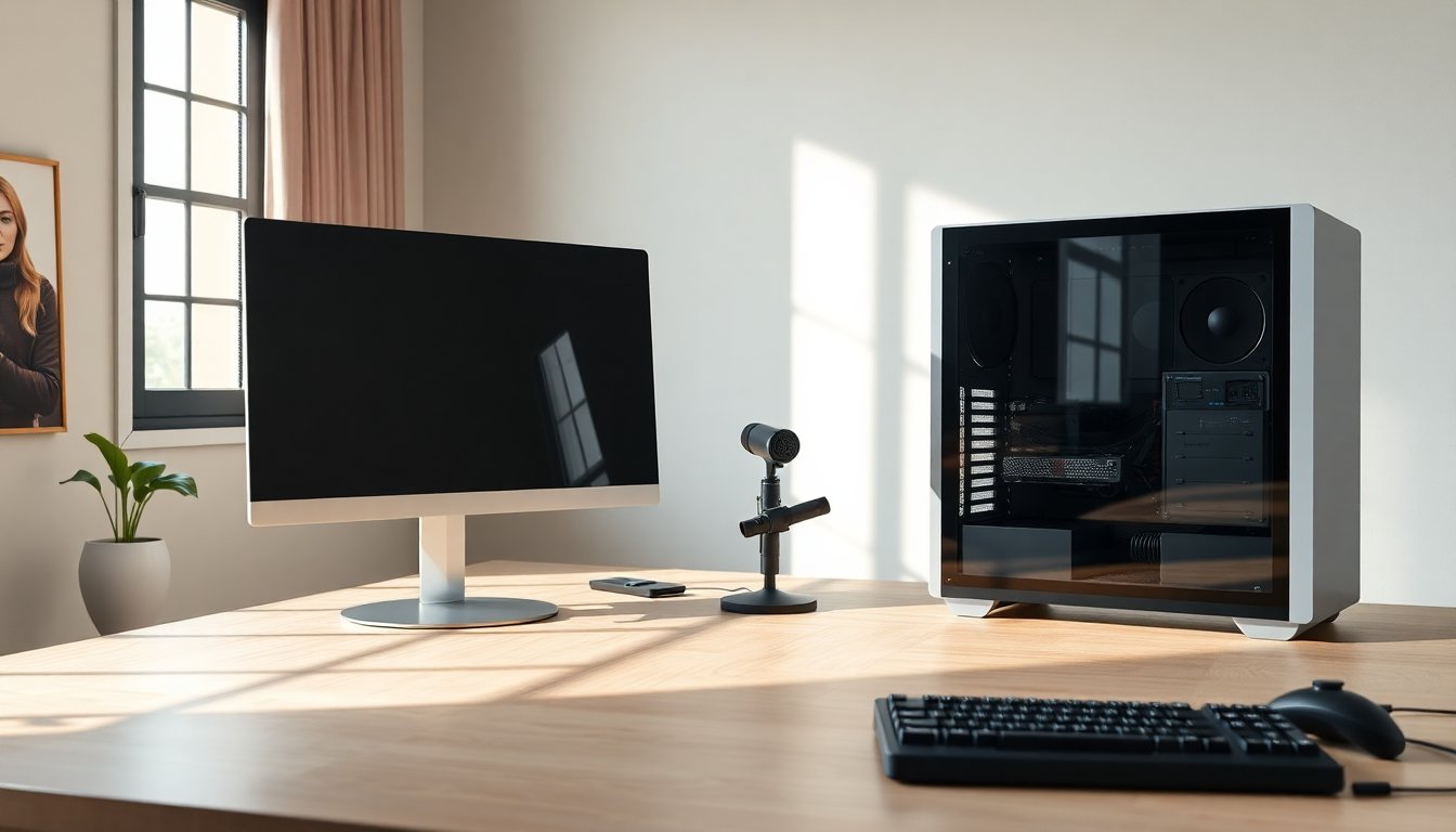 High-performance gaming pc with next gen components