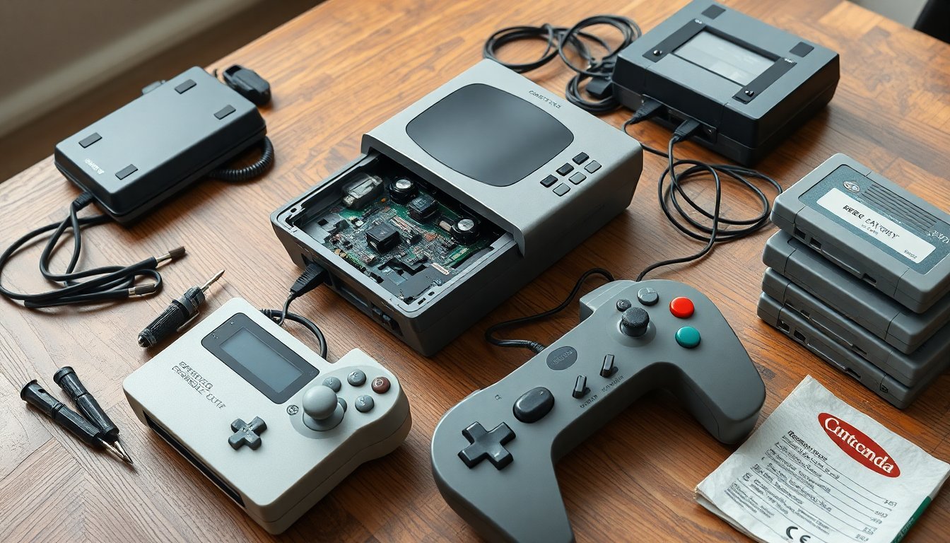 Retro gaming consoles guide for collectors and players