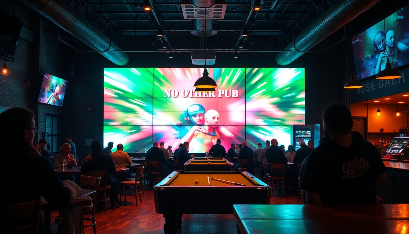 Watch sports and play games at No Other Pub in Power & Light