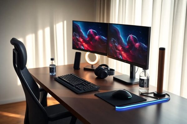 Transform your gaming space with a premium desk setup