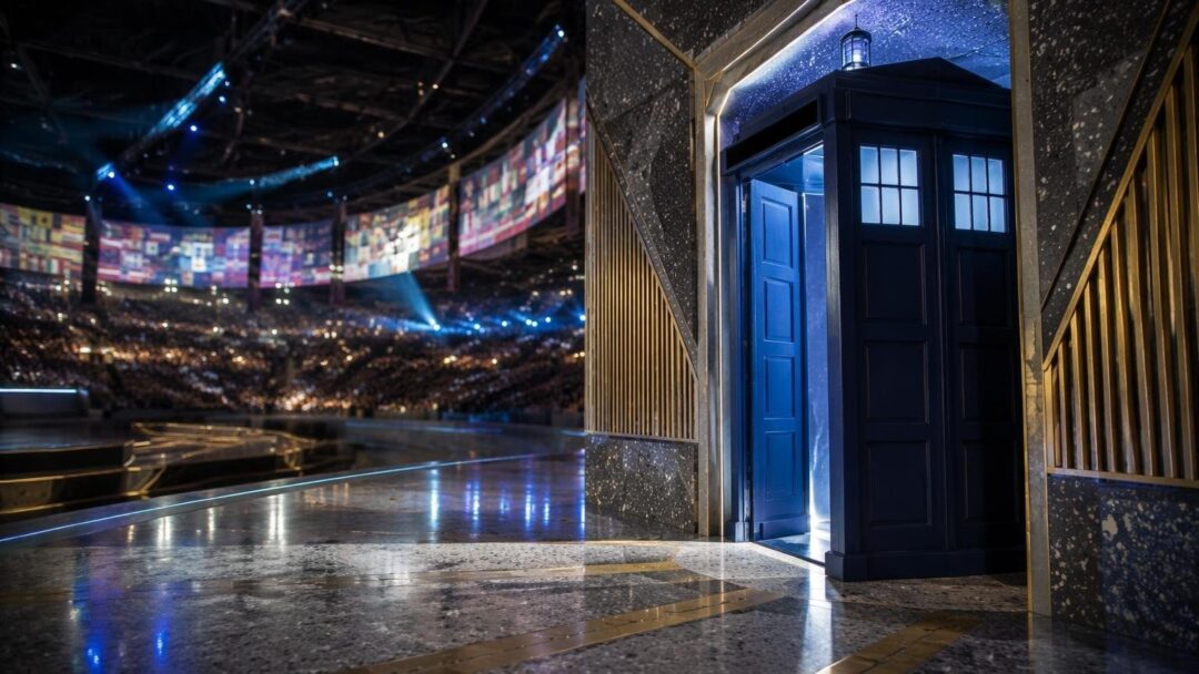 King Charles and Queen Camilla's TARDIS Entrance at Commonwealth Games 2026