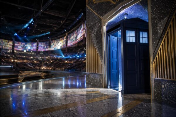King Charles and Queen Camilla's TARDIS Entrance at Commonwealth Games 2026
