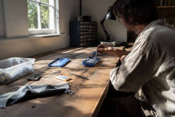 Budget-friendly refurbishment of used handheld consoles