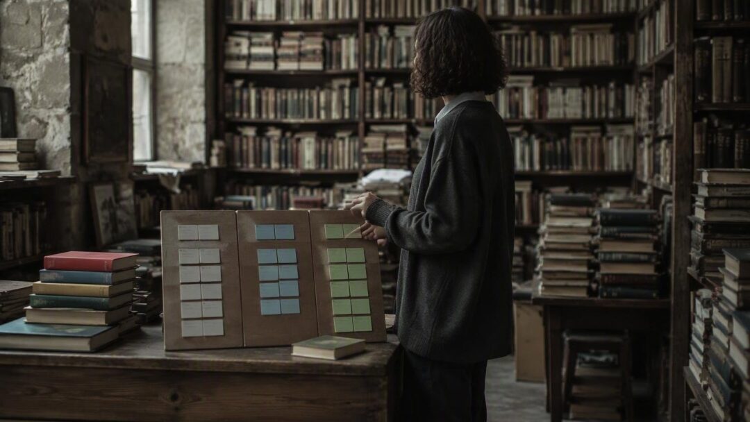 Creating a playable plan for your messy library using kanban boards and tiered priorities