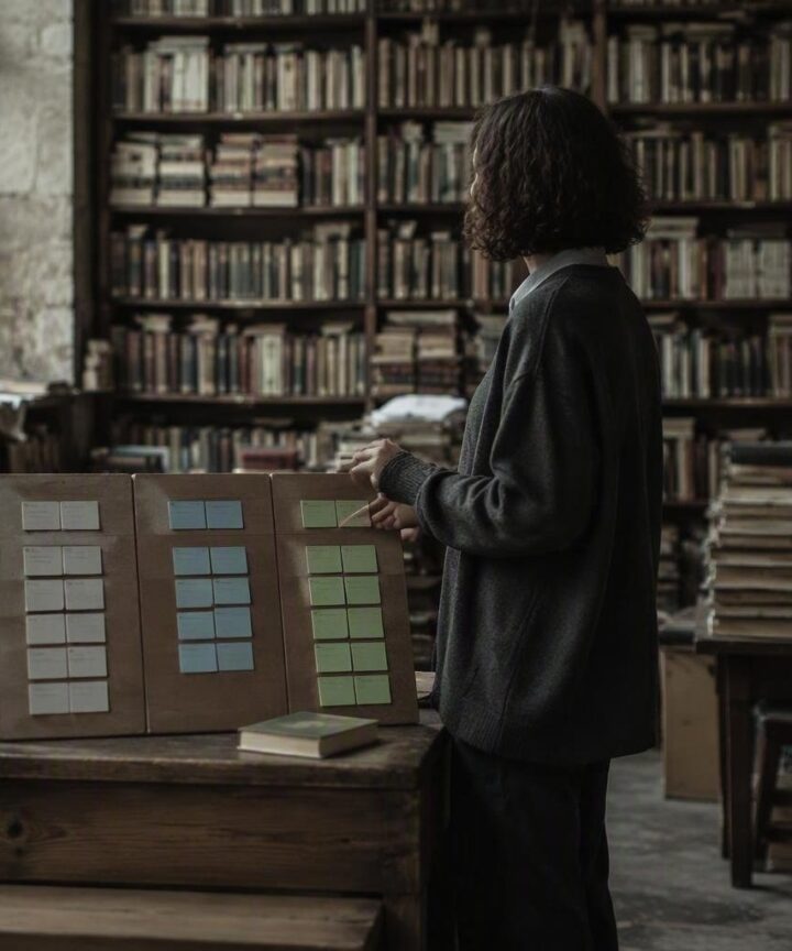 Creating a playable plan for your messy library using kanban boards and tiered priorities