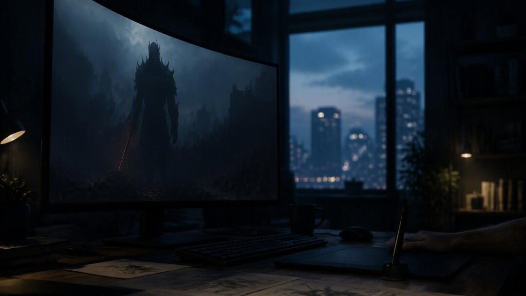 Game developers' techniques for hinting at future antagonists