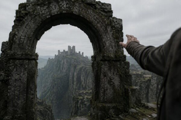 Guiding players through terrain and landmarks