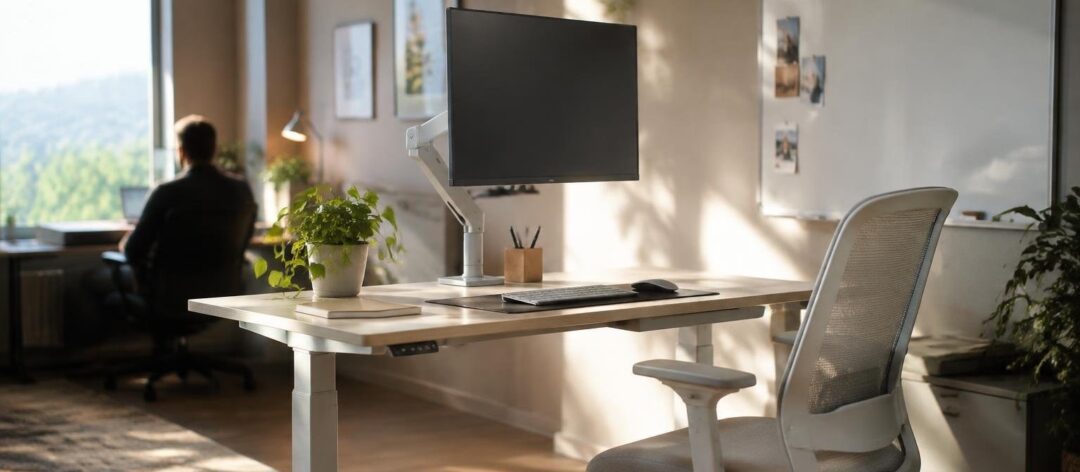 Creating an ergonomic home workspace that boosts focus