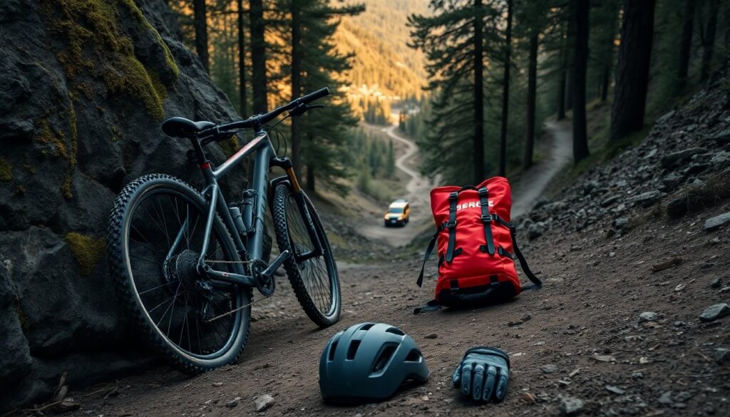 Cade durante un percorso in mountain bike a Rezzoaglio: recupero e trasferimento a Genova