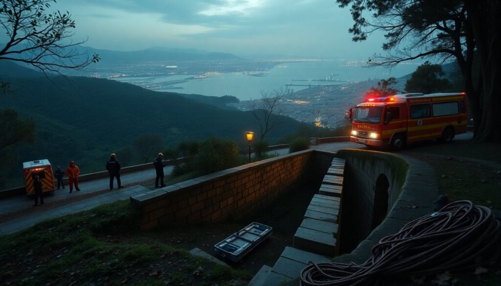 Incidente sulle alture di Genova: studente precipitato al parco Peralto trasferito in ospedale