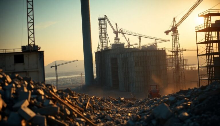 Avanzano le demolizioni all’ex centrale a carbone Enel alla Spezia