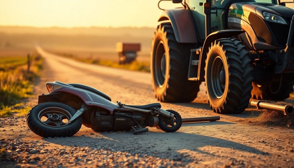 Incidente a Santi Cosma e Damiano: ex vigile urbano perde la vita dopo lo scontro con un trattore
