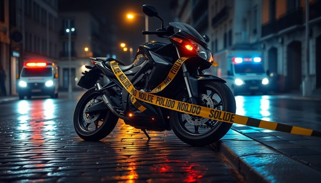 Incidente motociclistico a Recco: dinamica e interventi delle forze dell’ordine
