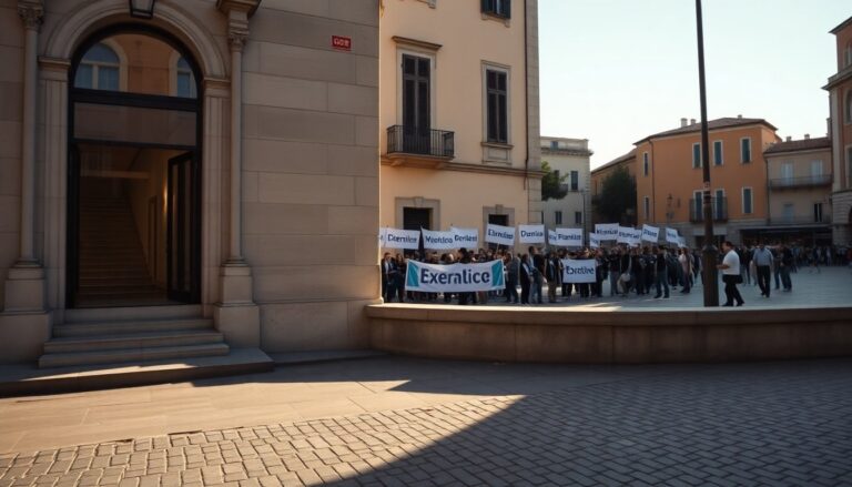 Tifosi della Sampdoria presidiano Bogliasco per chiedere responsabilità e chiarezza