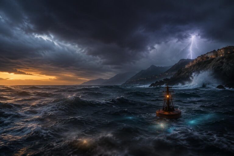 Allerta meteo in Liguria: piogge torrenziali e raffiche di vento