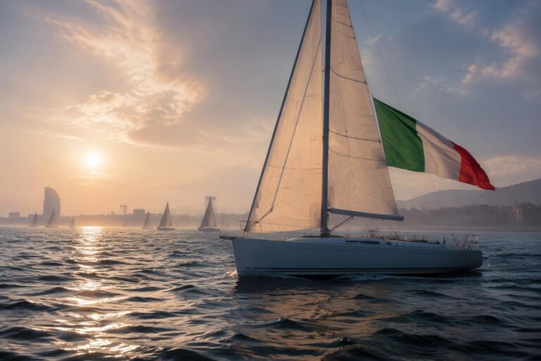 Campionato Europeo J/70: la straordinaria performance del team italiano a Barcellona