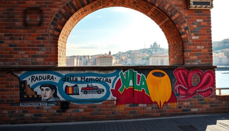 Genova: il murale della radura della memoria è stato ripristinato dopo l’imbrattamento