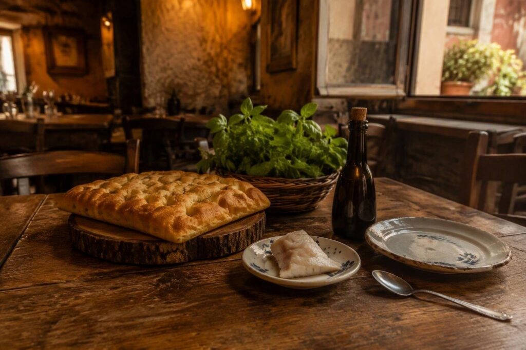 Itinerario slow food a Genova tra botteghe, mercati e trattorie