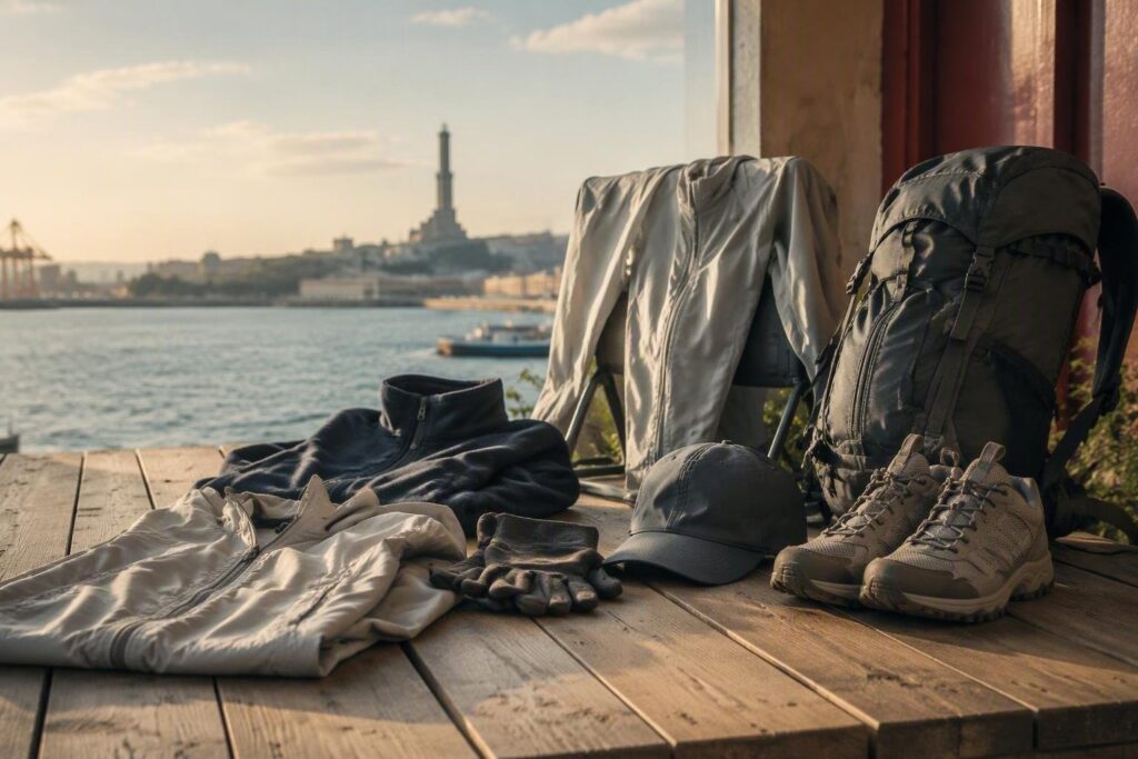 Outfit sportivi a Genova: materiali, layering e negozi locali