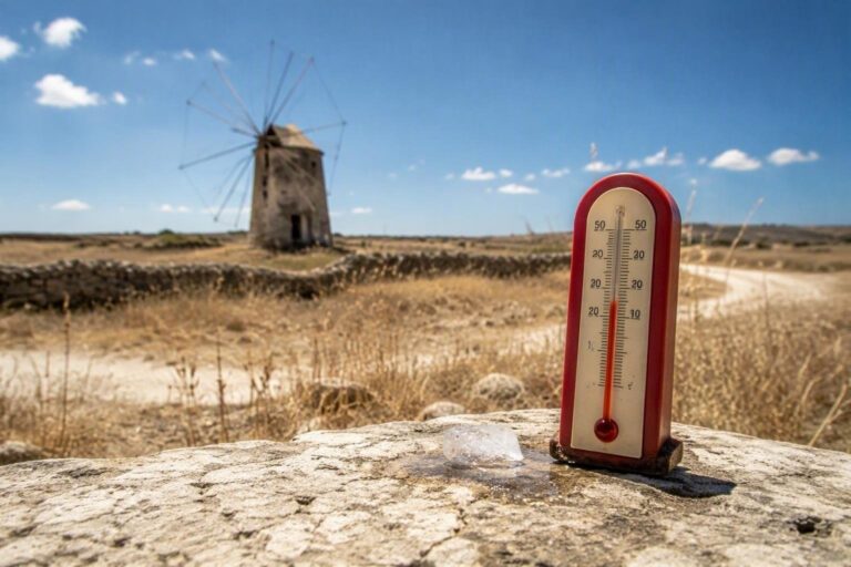 Quarta ondata di calore: temperature record in Italia