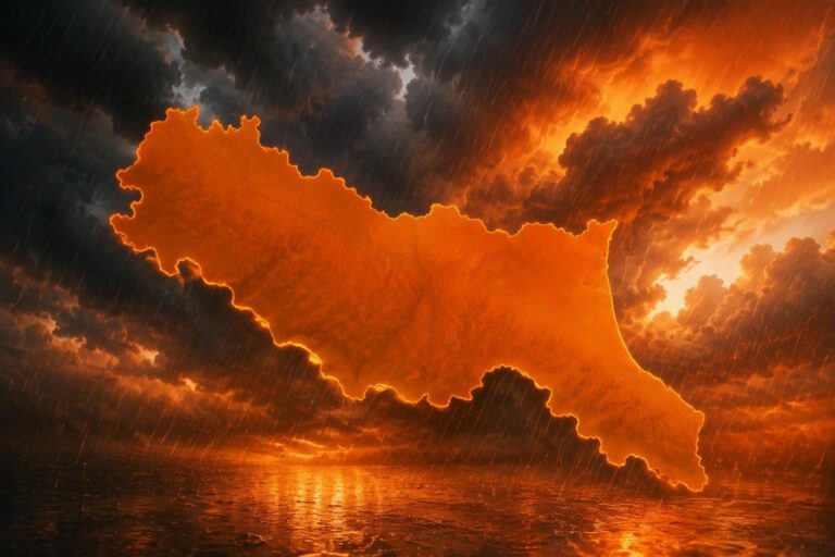 Allerta meteo arancione per pioggia su Genova