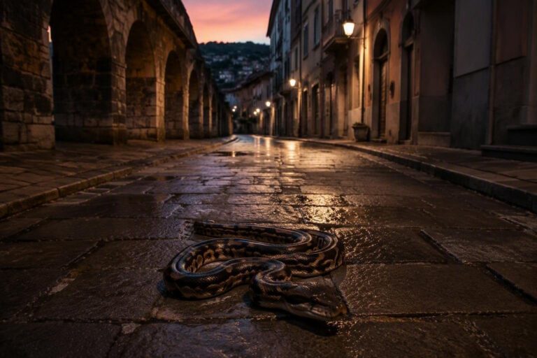 Pitone reale trovato a Rapallo: le operazioni di recupero e l’appello alle autorità