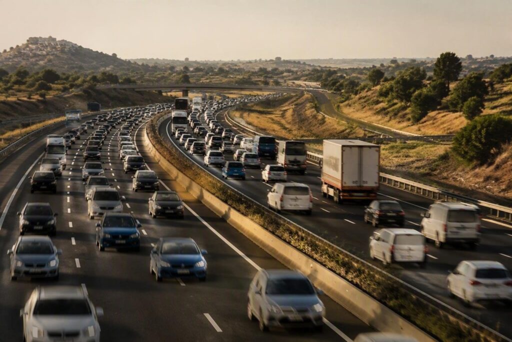 Primo weekend d’agosto 2026: flussi autostradali in crescita