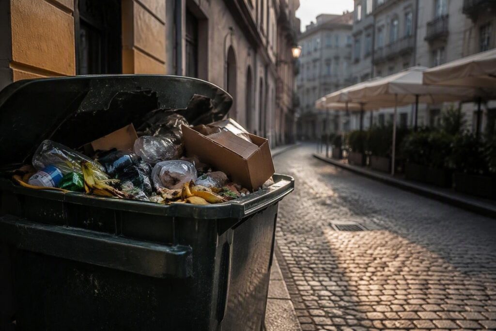 Recco e il problema dei rifiuti: le foto che hanno scatenato le proteste