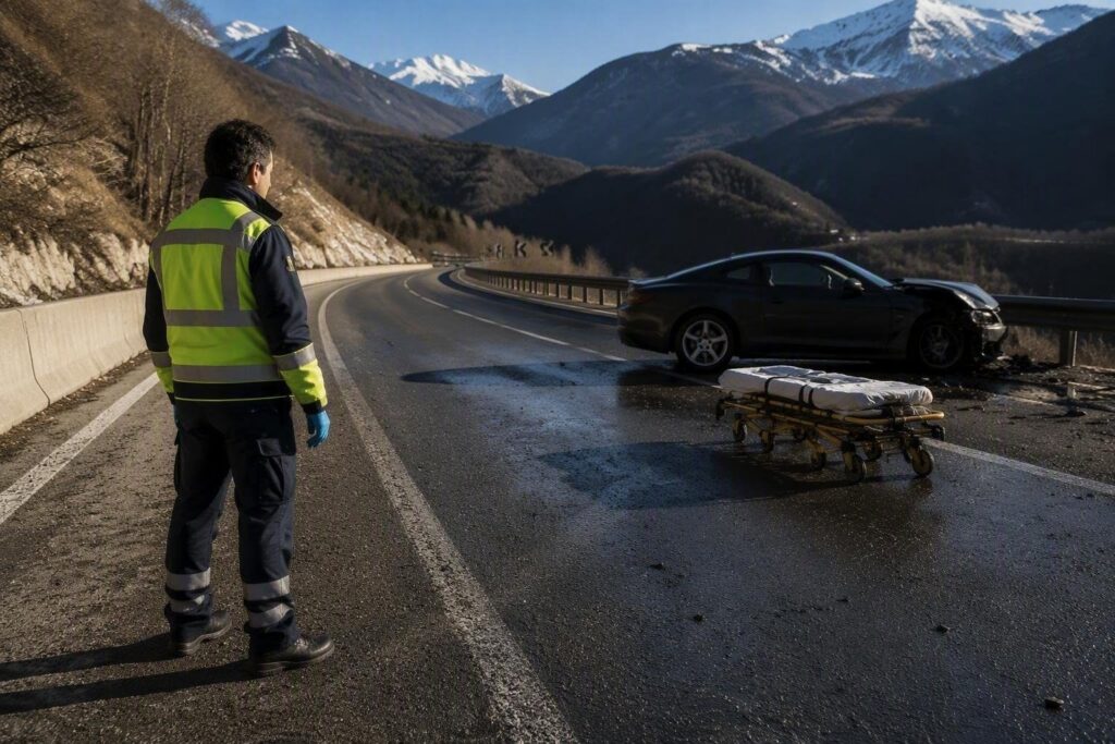 Tragedia autostradale in Piemonte: due vittime e un ferito grave