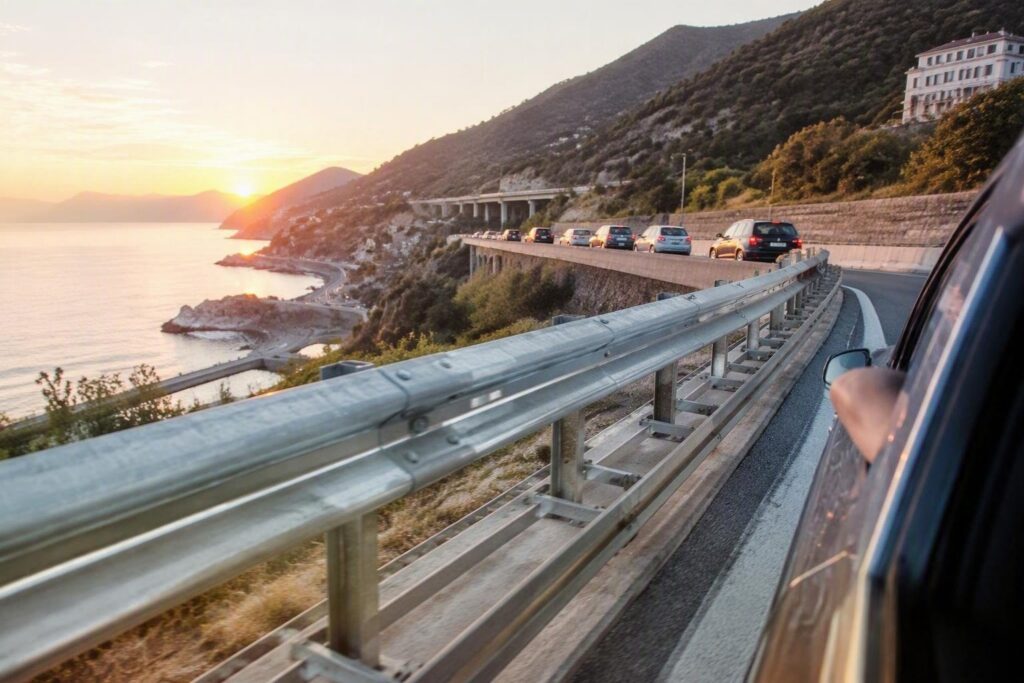 A-12 verso Nord: traffico regolare, eccezion fatta per il tratto Chiavari-Nervi