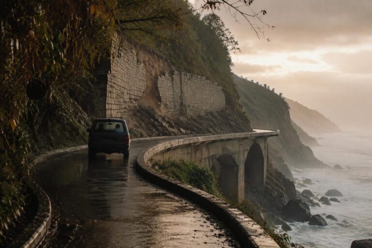 Liguria in allerta: guida sicura su strade esposte a piogge e frane