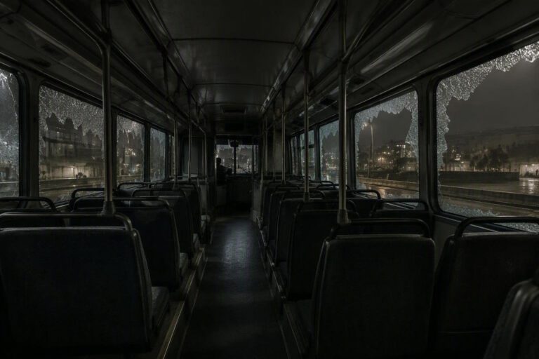 Polizia a bordo: violenza, vetri rotti e minaccia all’autista