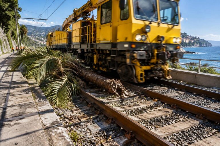 Albero crollato a Nervi ferma i convogli verso il Levante
