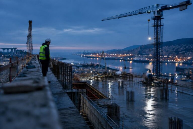 Bomba della Seconda guerra trovata nei lavori della diga di Genova