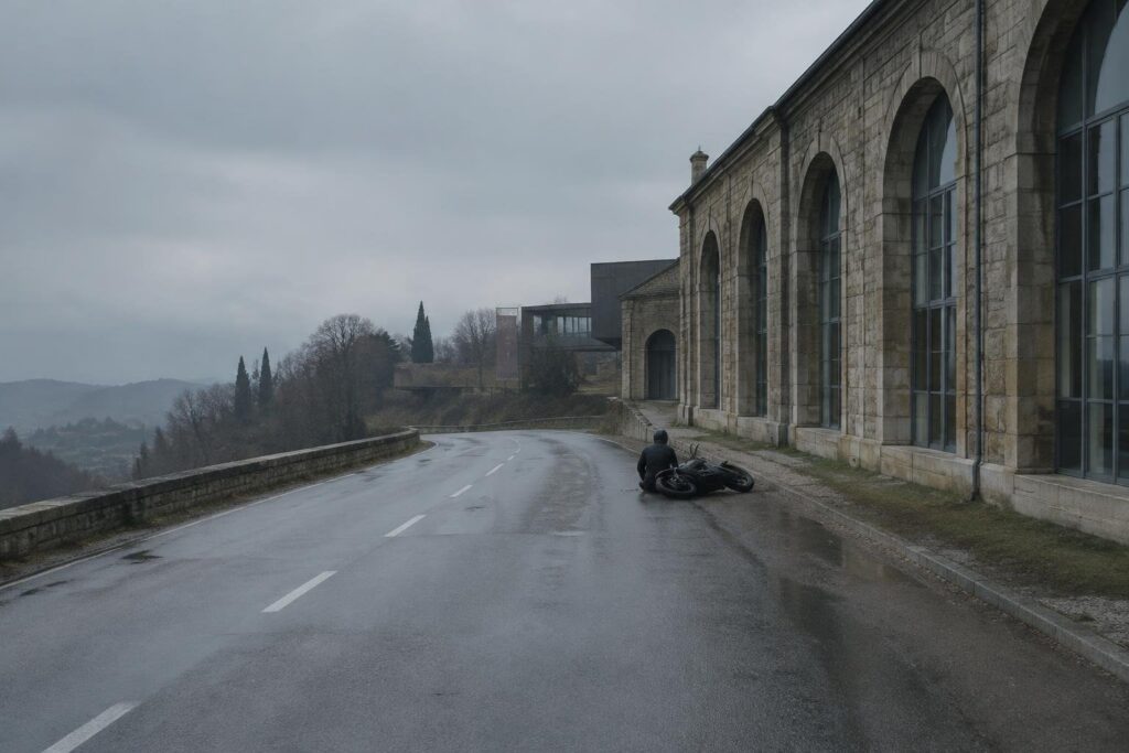 Moto fuori controllo vicino alla galleria Ferriere: 17enne ricoverato