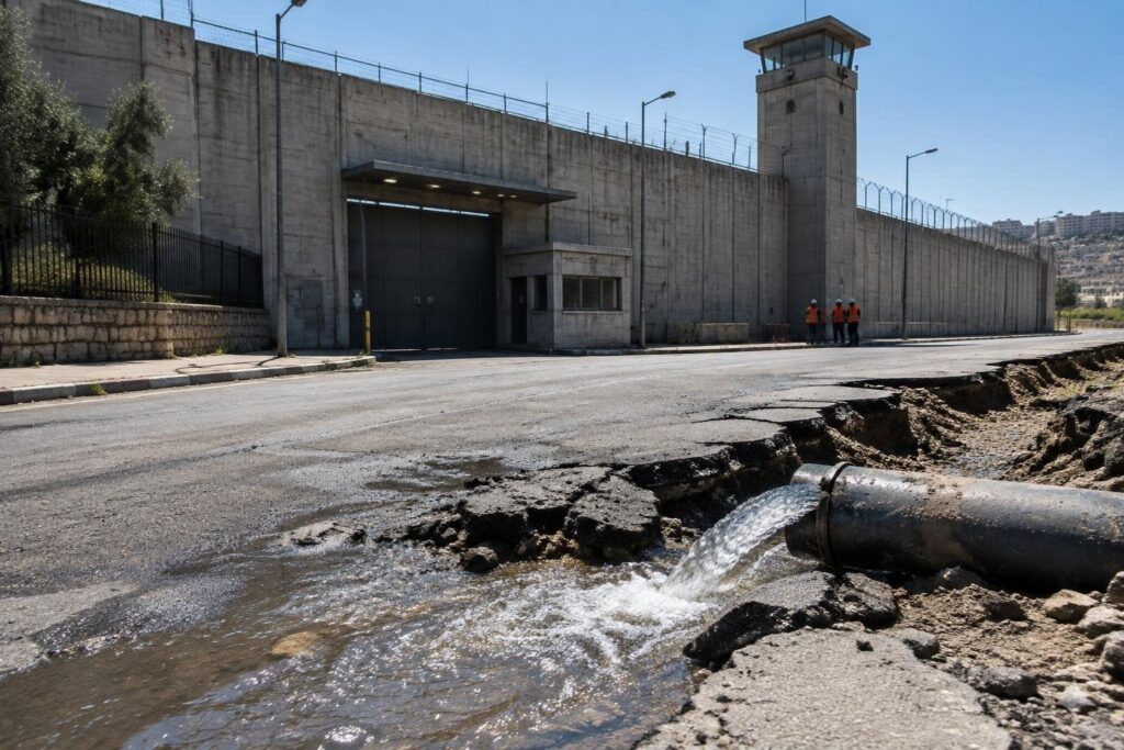 Tubatura da 250 millimetri si rompe a Marassi: voragine e disagi