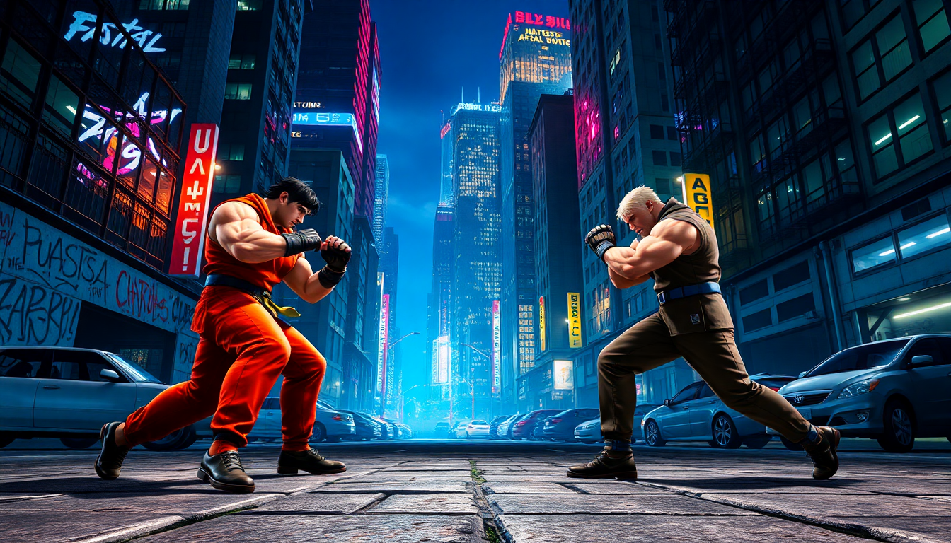 Discover the revolutionary two-lane battle system in fatal fury: city of the wolves