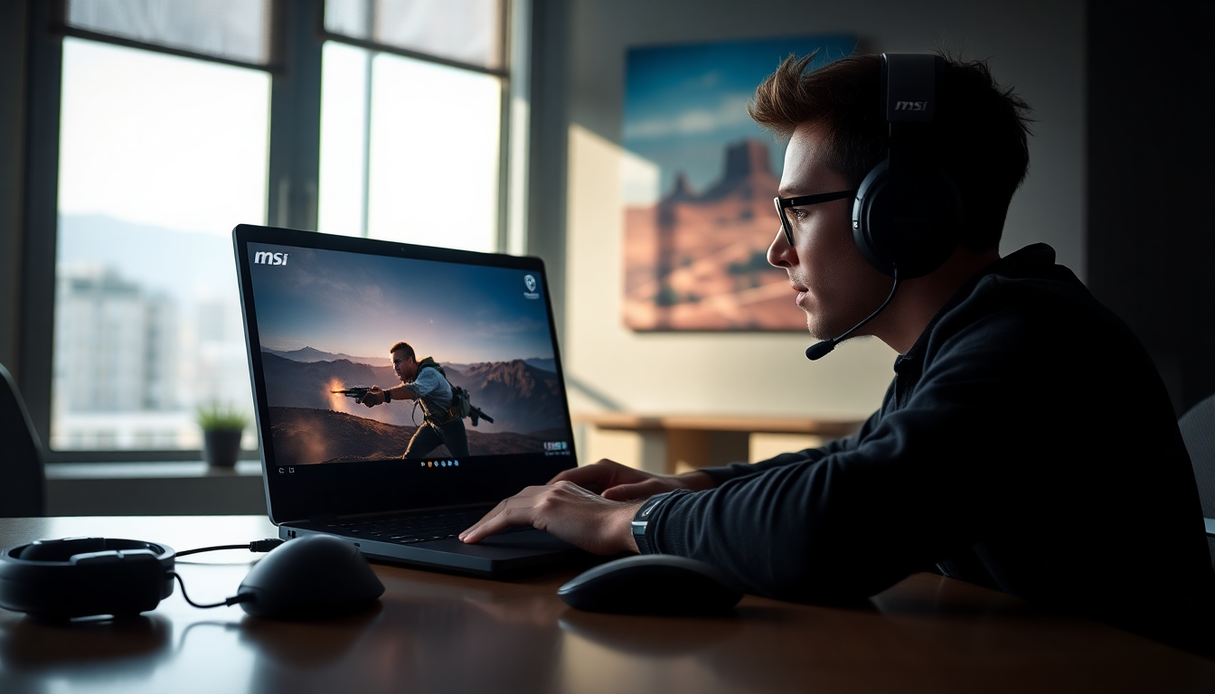 Experience unmatched gaming with the new MSI GeForce RTX™ 50 series laptops