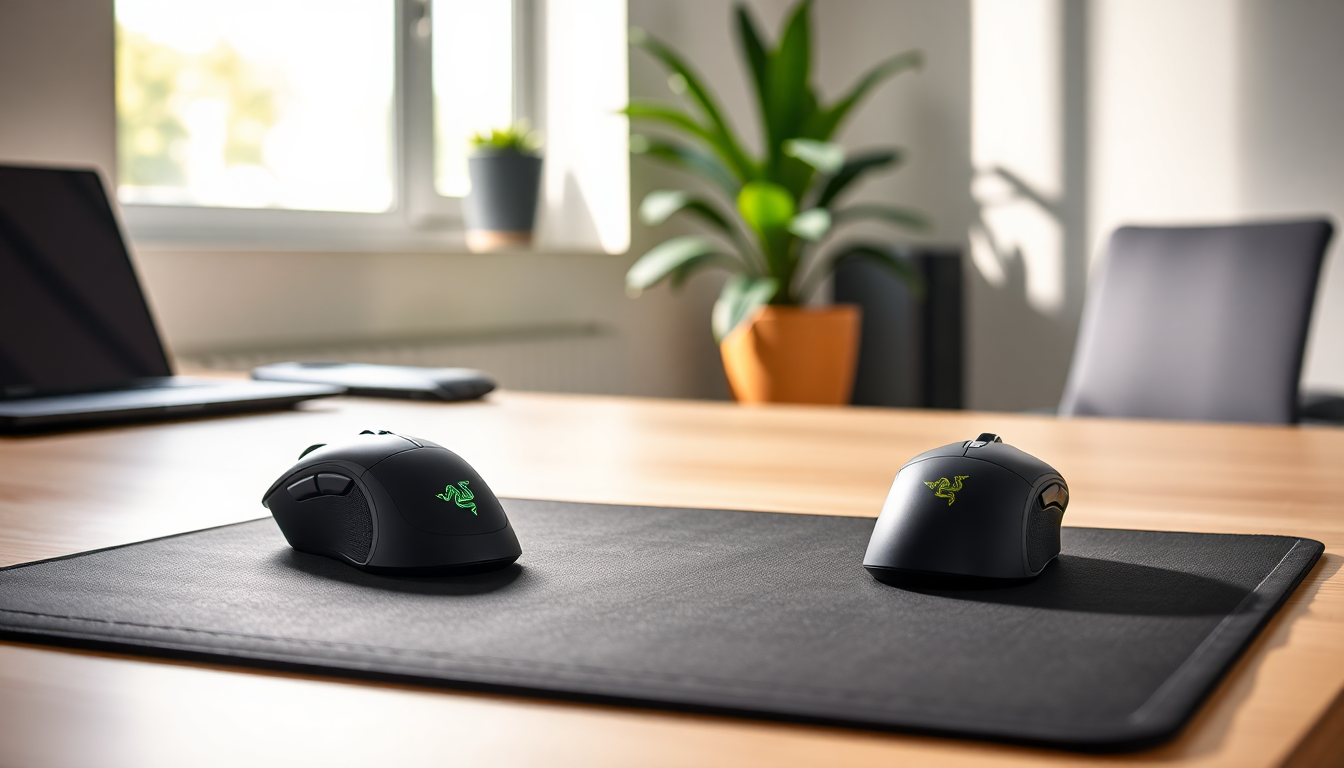 Razer’s new gaming mice: a blend of design and functionality