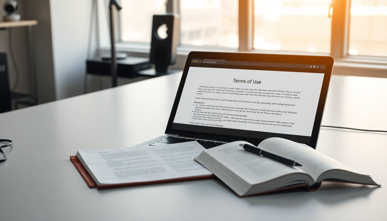 Understanding the terms of use for technology websites