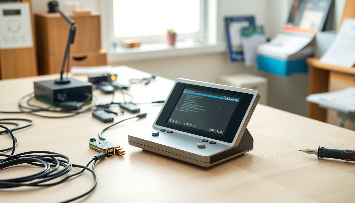 Affordable handheld FPGA development kit for retro enthusiasts