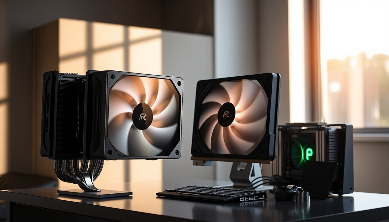 Antec’s innovative Vortex View AIO cooler features a rotating display