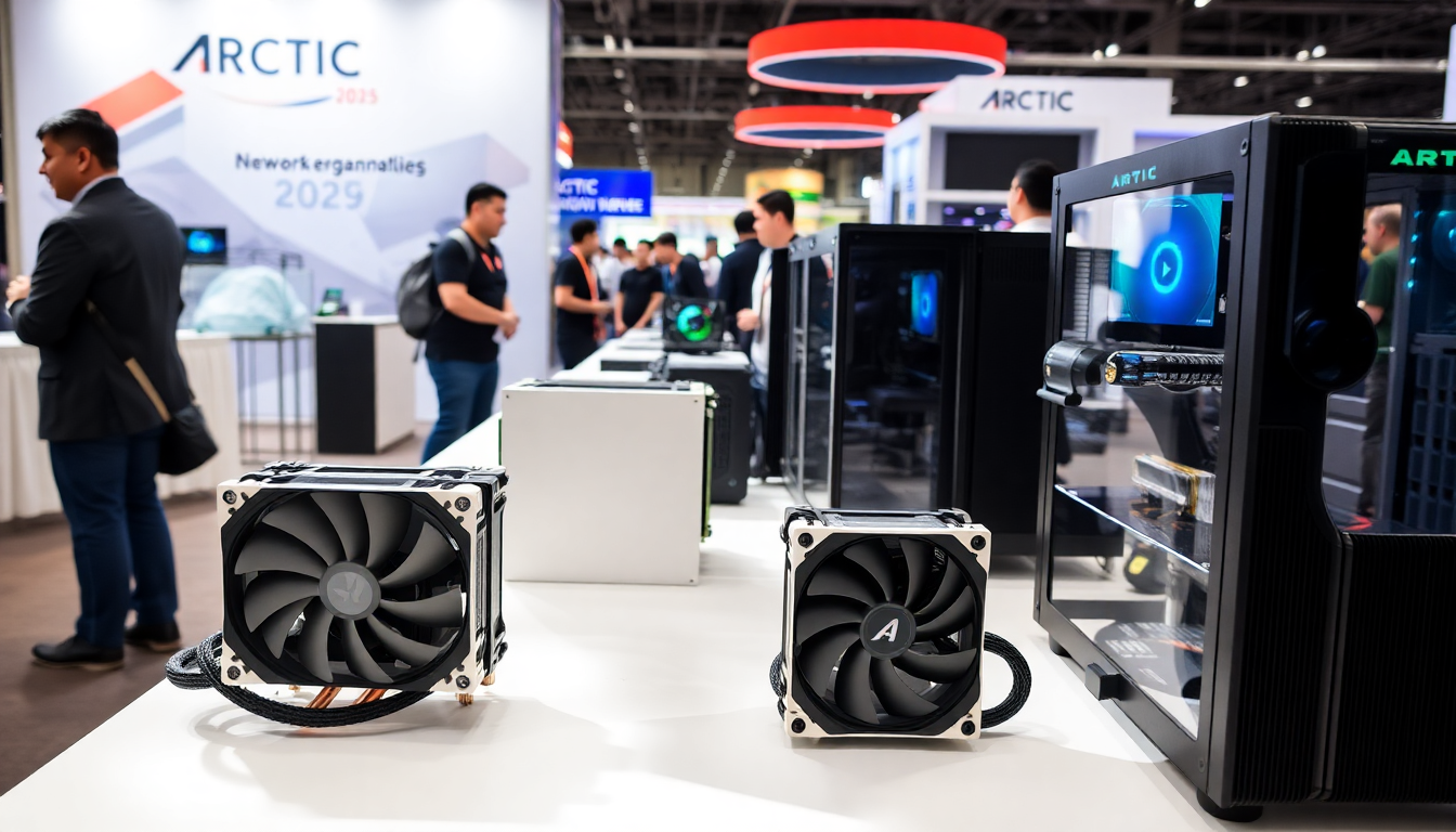 Arctic unveils exciting new cooling solutions and PC cases