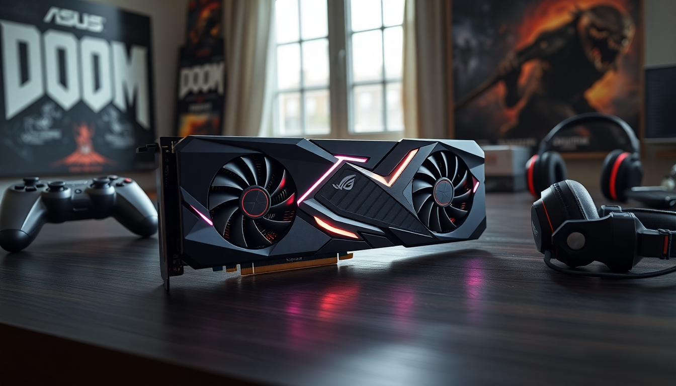 Asus ROG Astral GeForce RTX 5080 Doom Edition: A high-priced collector’s item