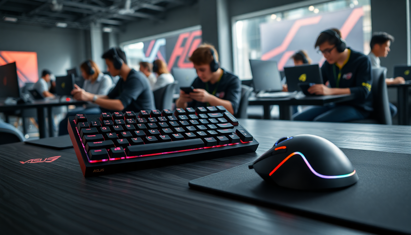 Asus unveils innovative gaming peripherals at Computex 2025