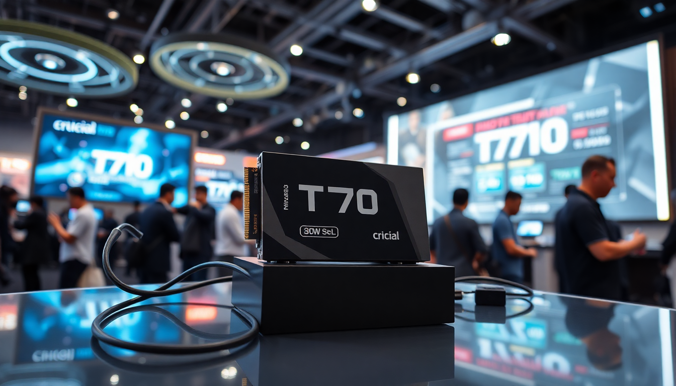 Crucial T710 SSD: Speed and efficiency redefine storage