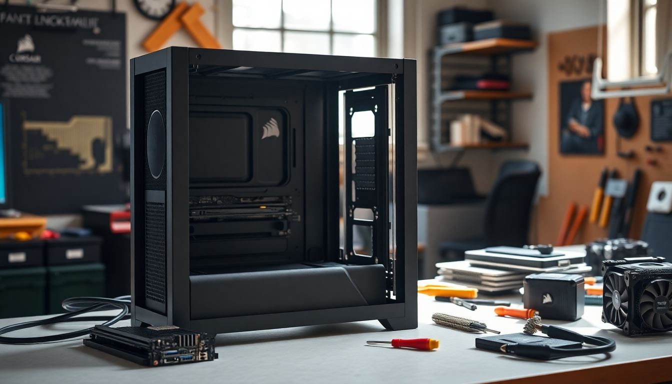 Discover the Corsair Frame 4000D: A budget-friendly modular case